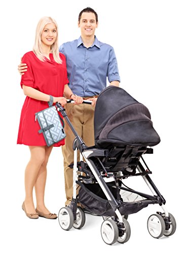 image for Anvy & Me Diaper Changing Clutch with Changing Pad for Baby Infants an