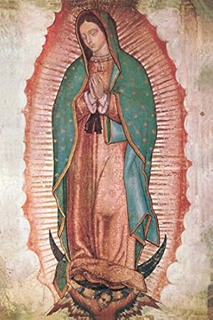 HSE Lady Póster de Guadalupe Virgen Guadalupe raras Hot 24 x 36 inch