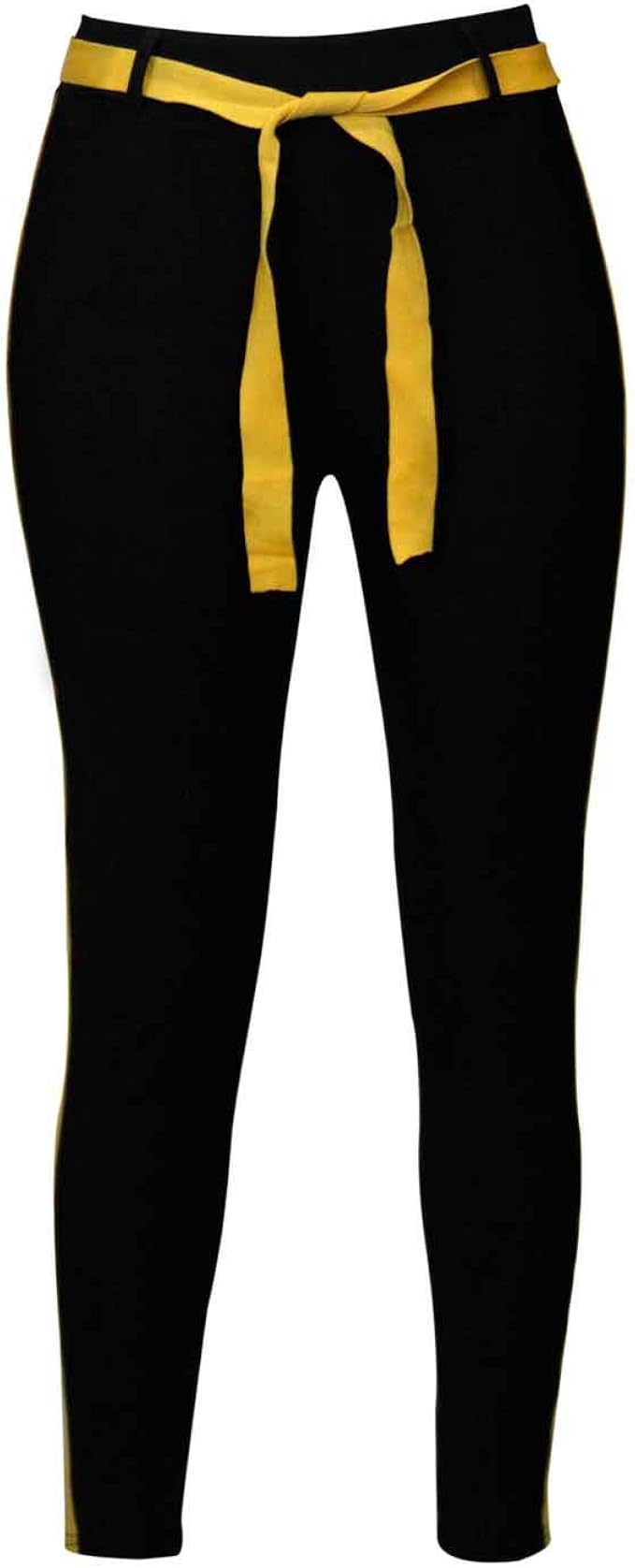 ladies trousers with side stripe
