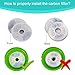 YOUTHINK Filters Compatible with Catit Fountain Catit Senses Water Fountain and Catit Stainless Fountain, 6 Packs Flower Fountain Filters