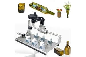 Glass Bottle Cutter,Wine Bottle Cutter,Glass Bottle Cutter Kit for All Shapes,Bottle Cutter & Glass Cutter Kit Round and Squa