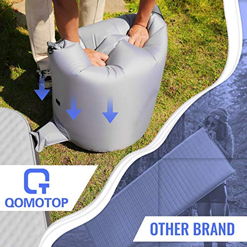 QOMOTOP Ultra Comfortable Side Sleep Friendly Double SelfInflating