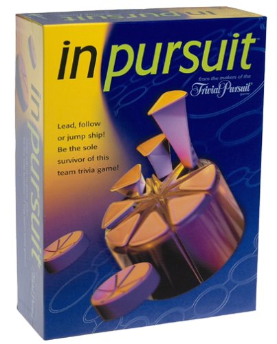 In Pursuit Trivial Pursuit Board Game
