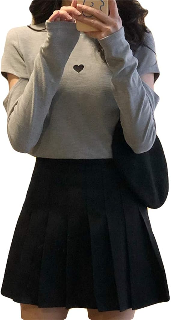 Amazon Ptortシャツ レディース 長袖 トップス 無地 カットソー スリム ロンt 韓国 ファッション Tシャツ カジュアル 春服 通学 Freesizeグレー Tシャツ カットソー 通販 Amazon Ptortシャツ レディース 長袖 トップス 無地 カットソー スリム ロンt 韓国 ファッション Tシャツ カジュアル 春服 通学 Freesizeグレー Tシャツ カットソー 通販