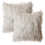 North End Decor Faux Fur 18