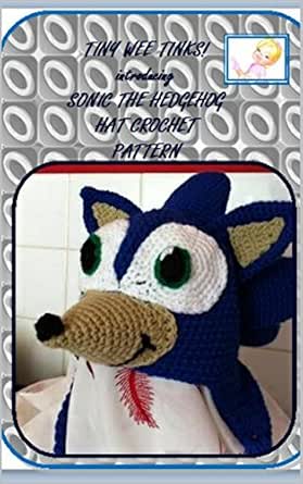 Sonic the hedgehog style hat crochet 