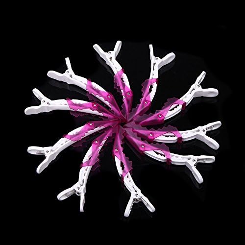 Hair Styling Care Plastic Crocodile Hairdressing Sectioning Clamp Hair Styling Hair Clip Styling Tools 10pcs