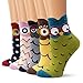 Ambielly Colorful Cute Animal Design Patterned Women's Casual Cotton Socks