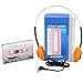 Invent Star Lord Style Walkman Hi-Fi Stereo Earphone Headset Orange ear pad Tape Suit