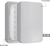 Moonlight20015 4 Piece King Bedding Set Satin Stripes Microfiber Silver view 2