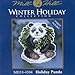 Holiday Panda Mill Hill Beaded Counted Cross Stitch Kit MH184304