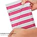 Fuxury Bubble Mailers 4x8 Inch 50 Pack, Pink Polka Dots Poly Bubble Envelopes for Jewelry, Cosmetics, Designer Boutique Custom Padded Envelopes,Waterproof Padded Mailers for Small Busniess Bulk #000