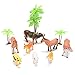 ThinkMax Farm Animal Figure Toys Animal Action Figure Set Kids Animal Toys (8-Piece)