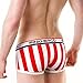 Binmer(TM)Sexy Men Boxer Briefs Underwear Bulge Pouch Bikini Underpants Cool Style (L, Red)