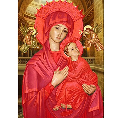 image for Handser DIY Diamond Embroidery Paintings, Religious Icon Special Shape