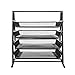 AGPtEK 4 Tiers Black Mesh Filling Desk Letter Paper Storage Tray Organizer for Home & Office Use