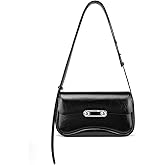 LA FESTIN Small Crossbody Purse for Women, Genuine Leather Shoulder Bags Designer Handbag with Adjustable Strap