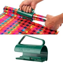 Green Wrapping Paper Roll Cutter Wrapping Paper