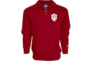 Blue 84 NCAA mens Quarter Zip Sweatshirt Icon