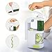 Portable Air Conditioner Cooler, Noiseless Evaporative Air Fan Rechargeable USB Desk Fan Spiralizer Vegetable Slicer 4-Blade