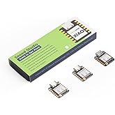 XIAO ESP32S3 3PCS Pack- 2.4GHz WiFi, BLE 5.0, 8MB PSRAM, 8MB Flash, Dual-core, Battery Charge Supported, Power Efficiency and Rich Interface, Ideal for Smart Homes, IoT, Wearable Devices, Robotics.
