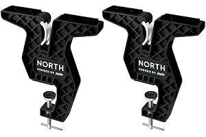 Swix T Bar Freeride Vise Ski & Snowboard Wide North Collection by Universal (2 Piece), Black