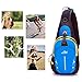 WOM-HOPE Portable Multi-functional Waterproof Unisex Outdoor Sports Chest Pack Bum Bag Sling Bag Hiking Daypacks Adjustable Strap Shoulder Backpack Cross Body Bag - Hiking,Biking,Running (Navy)