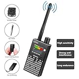 CaGuan Anti-Spy Wireless RF Signal Detector Set [2019 Latest Upgrade] Bug GPS Camera Signal Detector，for Hidden Camera GSM Listening Device GPS Radar Radio Scanner Wireless Signal Device Finder