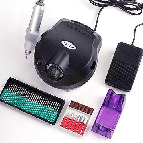 Milling Cutter For Manicure 30000rpm Electric Manicure Machine Set Nail Drill Bits Files Pedicure Apparatus Milling Diamond Cutters Cuticle Remover Tools