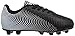 Vizari Stealth FG Soccer Shoes | Firm Ground Outdoor Soccer Shoes for Boys and Girls | Lightweight and Easy to wear Youth Outdoor Soccer Cleats | Black/White | Little Kid