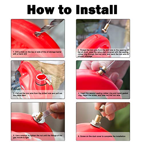 6 Nonley+6+Pack+Stainless+Replacement+Sealing