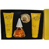 FRED HAYMAN 273 by Fred Hayman EAU DE PARFUM SPRAY 2.5 OZ & BODY LOTION 6.7 OZ & SHOWER GEL 6.7 OZ & DOUBLE SIDED SHELL MIRROR