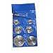 QST New Portable 6pcs HSS Rotary Tool Circular Saw Blades Cutting Discs Mandrel For Dremel Cutoff With Connecting Rod