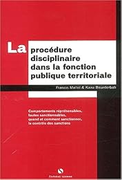 La  procédure disciplinaire dans la fonction publique territoriale
