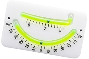MotiveTech Professional Boat Inclinometer, Marine Clinometer, Accessories, Utility Sailing Clinometer, Level Indicator for Sa