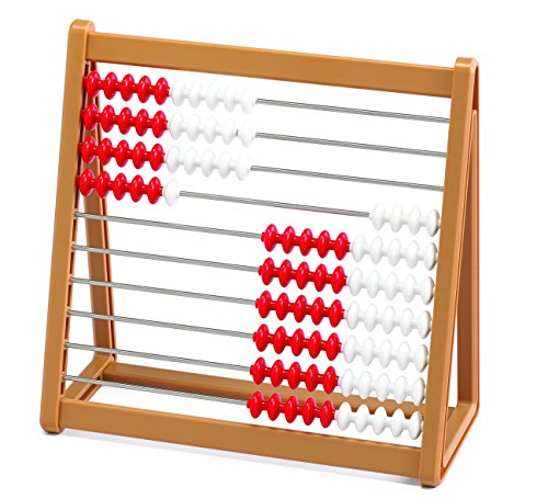 Learning Advantage 40051 Rekenrek 10 Row Counting Frame, Grade: Kindergarten
