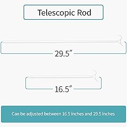 MYshade Draw Rod For Cordless Window Shades and