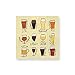 Design Design Choose Your Brew Cocktail Napkins, Multicolor