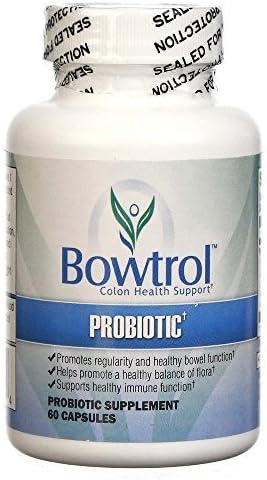 Bowtrol Probiotic Colon Health Support - 60 Capsules by Bowtrol
