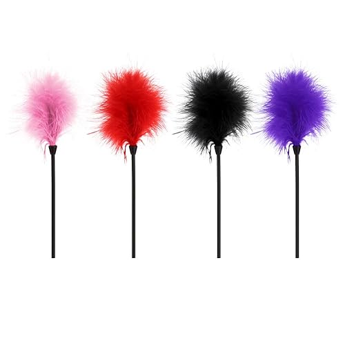 Tender Feather Adult Sex BDSM French Feather Tickler for Couples - Tickling  Feather Toy for Sex Play Tickler Fetish and Roleplay(Black) in Saudi Arabia  | Whizz Ticklers