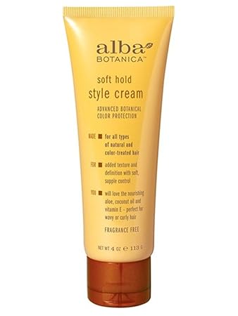 Alba Botanica Soft Hold Style Cream 4 Ounce Amazon In Beauty