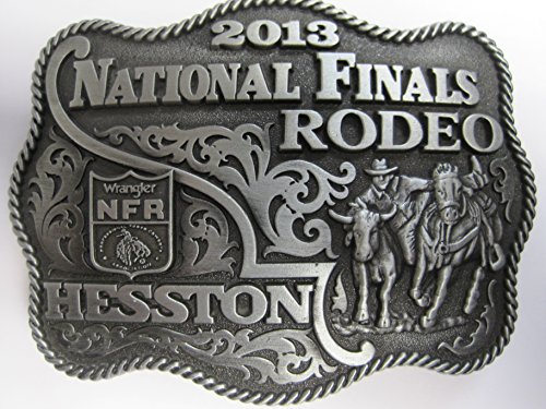 Hesston 2013 National Finals Rodeo NFR Adult Belt Buckle, New, Wrangler
