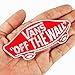 Vans off the Wall SKATEBOARD RED IRON ON PATCHES # WITH FREE GIFT