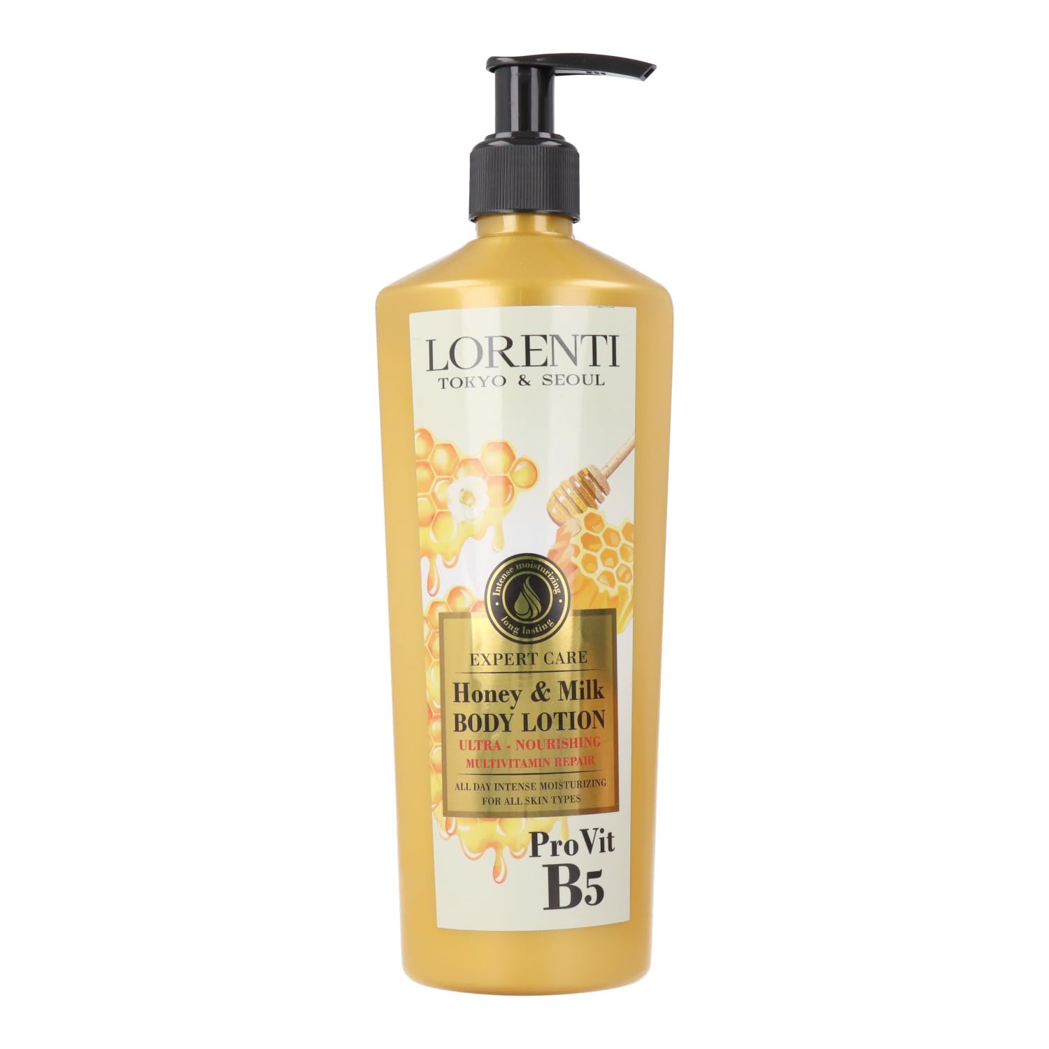 Lorenti Body Cream Lotion | Honey & Milk Body Lotion | Ultra Nourishing Multi Vitamin Repair 400ml
