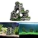 Delight eShop Mountain View Aquarium Rockery Hiding Cave Tree Fish Tank Ornament Decoration