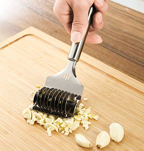 image for SITELLY Noodle Cutter,Household Stainless Steel Pressing Pasta Machine