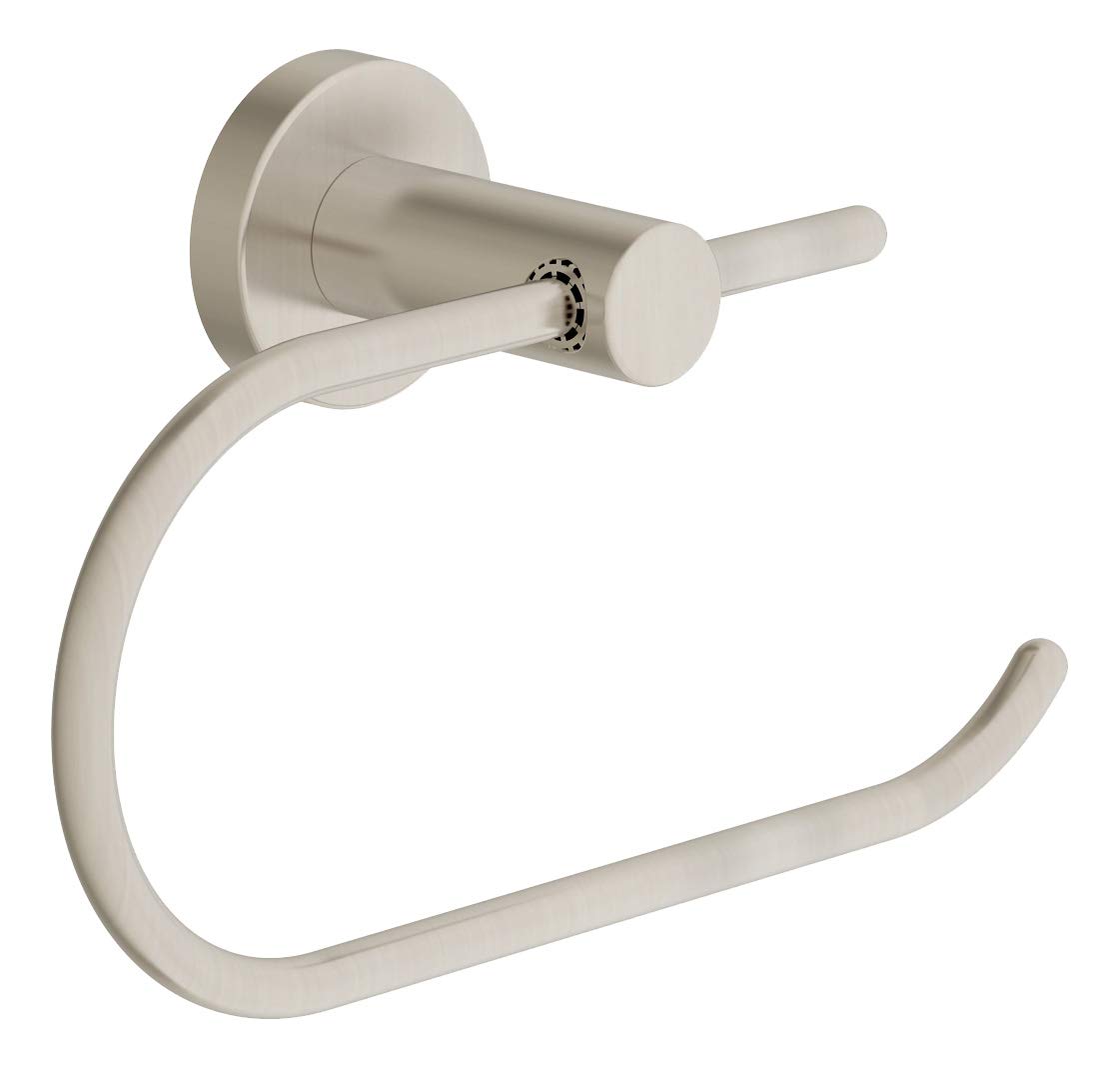 Symmons 353TP-STN Dia Toilet Paper Holder, Satin Nickel Finish