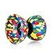 Mr B Harlequin Diabolo, Metal Diablo Sticks & Diabolo Directions Instructional DVD! (4 Colour)