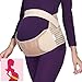 NeoTech Care Pregnancy Support Maternity Belt, Waist/Back/Abdomen Band, Belly Brace (Size XL, Beige Color)