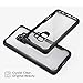 Samsung Galaxy S9 Case, MoKo Clear Slim Fit Lightweight Shockproof Armor Shield, Flexible TPU Bumper Edge & Rigid PC Back Panel Cover for Samsung Galaxy S9 5.8 Inch - Black